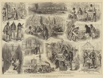 Der Express-Schnellzug quer über den amerikanischen Kontinent von New York nach San Francisco